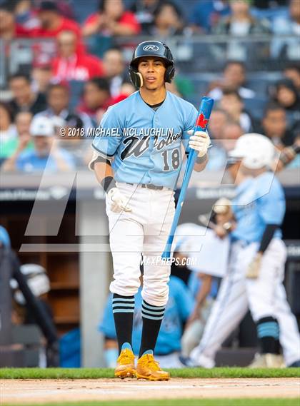 Thumbnail 2 in Monroe Campus vs. Grand Street Campus (PSAL Section 12 AAA Final) photogallery.