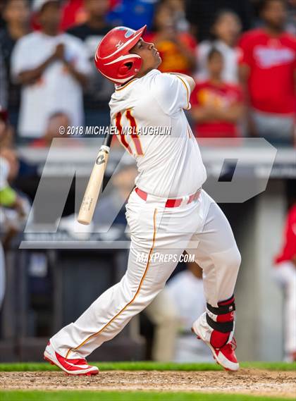 Thumbnail 2 in Monroe Campus vs. Grand Street Campus (PSAL Section 12 AAA Final) photogallery.
