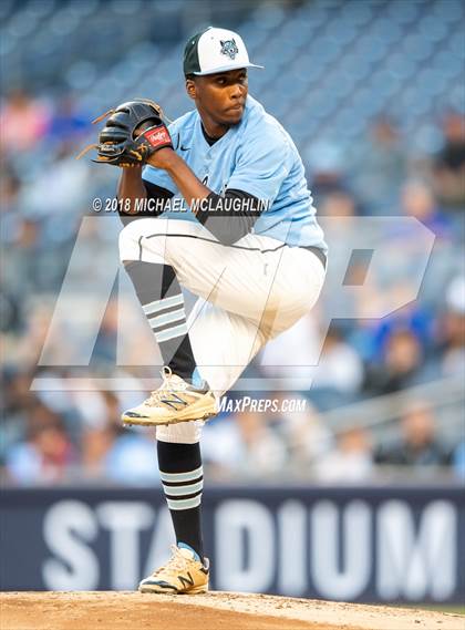Thumbnail 1 in Monroe Campus vs. Grand Street Campus (PSAL Section 12 AAA Final) photogallery.