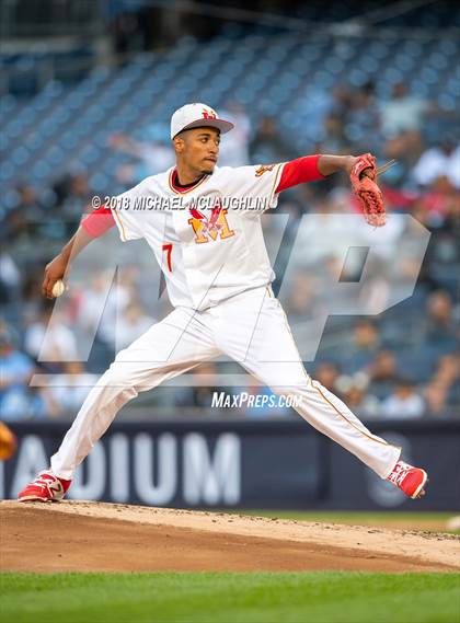 Thumbnail 3 in Monroe Campus vs. Grand Street Campus (PSAL Section 12 AAA Final) photogallery.