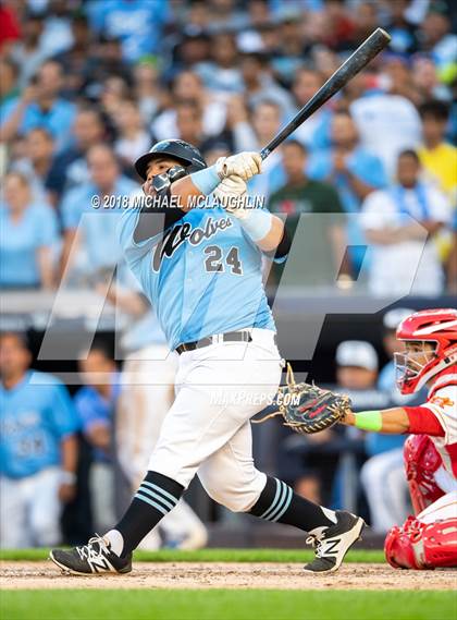 Thumbnail 2 in Monroe Campus vs. Grand Street Campus (PSAL Section 12 AAA Final) photogallery.