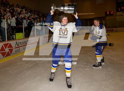 Thumbnail 3 in Desert Vista vs Shadow Ridge (AHSHA Division 3 Final)  photogallery.