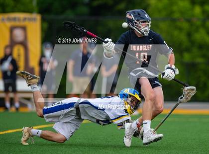 Thumbnail 2 in Briarcliff vs. Mattituck (NYSPHSAA Class D Semifinal) photogallery.