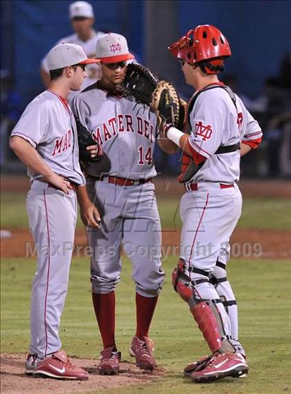 Thumbnail 1 in Mater Dei vs. Edison (CIF SS D1 Playoffs) photogallery.