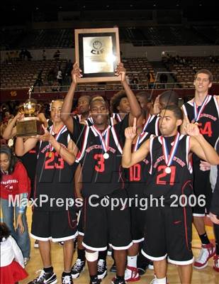Thumbnail 2 in Westchester vs. Taft (LA City Championship Division - Awards) photogallery.
