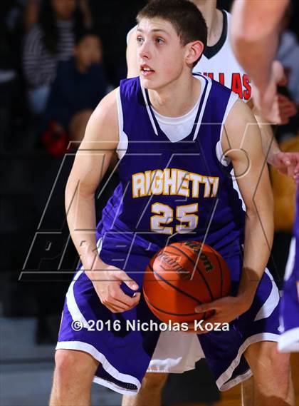 Thumbnail 1 in Oakwood vs. Righetti (Hart Tournament) photogallery.