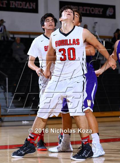 Thumbnail 2 in Oakwood vs. Righetti (Hart Tournament) photogallery.