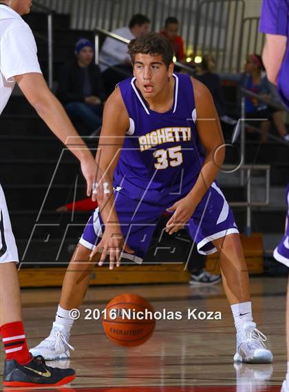 Thumbnail 3 in Oakwood vs. Righetti (Hart Tournament) photogallery.