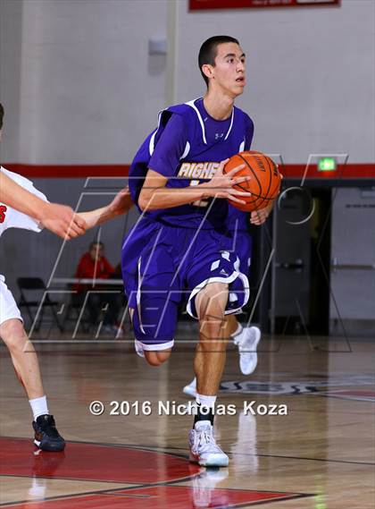 Thumbnail 1 in Oakwood vs. Righetti (Hart Tournament) photogallery.