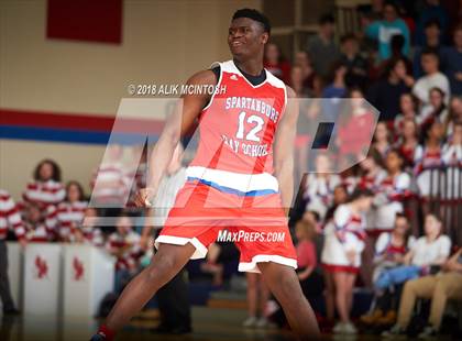 Thumbnail 1 in Spartanburg Day's Zion Williamson  photogallery.