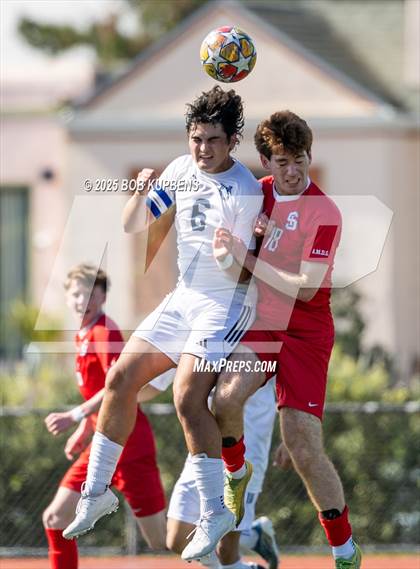 Thumbnail 3 in Carlmont vs. St. Ignatius College Preparatory (CCS Division II Round 1) photogallery.