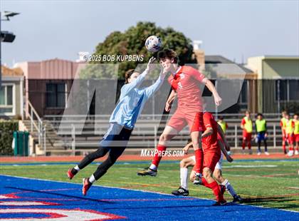 Thumbnail 3 in Carlmont vs. St. Ignatius College Preparatory (CCS Division II Round 1) photogallery.