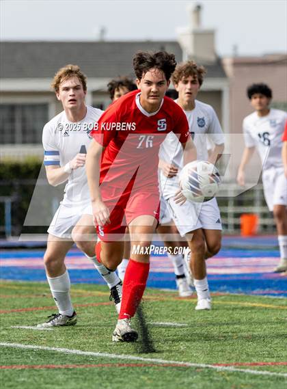 Thumbnail 2 in Carlmont vs. St. Ignatius College Preparatory (CCS Division II Round 1) photogallery.