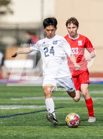 Thumbnail 2 in Carlmont vs. St. Ignatius College Preparatory (CCS Division II Round 1) photogallery.