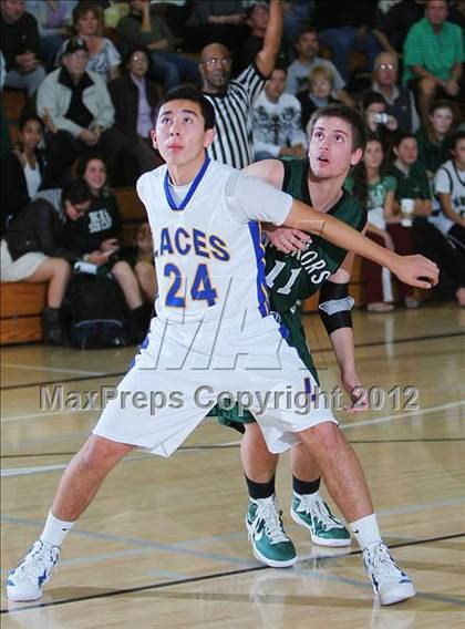 Thumbnail 2 in LACES vs. Brethren Christian (MaxPreps Holiday Classic) photogallery.