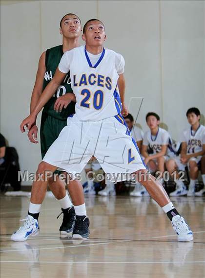 Thumbnail 3 in LACES vs. Brethren Christian (MaxPreps Holiday Classic) photogallery.