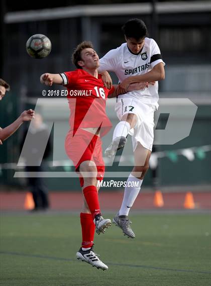 Thumbnail 2 in Burlingame @ De La Salle (CIF NorCal Regional D1 Quarterfinal) photogallery.
