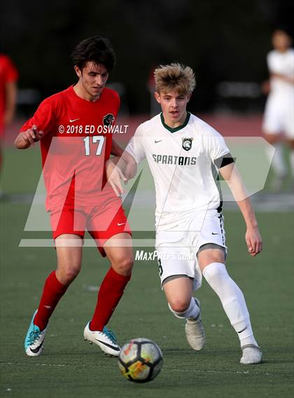 Thumbnail 3 in Burlingame @ De La Salle (CIF NorCal Regional D1 Quarterfinal) photogallery.