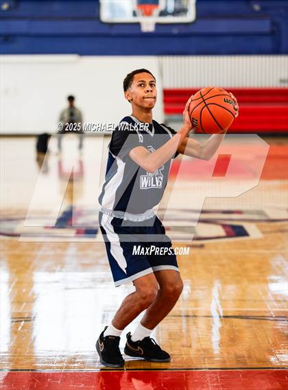 Thumbnail 2 in Bronx Leadership Academy Vs Hillcrest (NYC Elite 32 Fall Brawl Tipoff) photogallery.