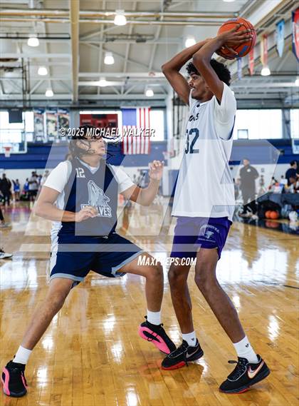 Thumbnail 2 in Bronx Leadership Academy Vs Hillcrest (NYC Elite 32 Fall Brawl Tipoff) photogallery.