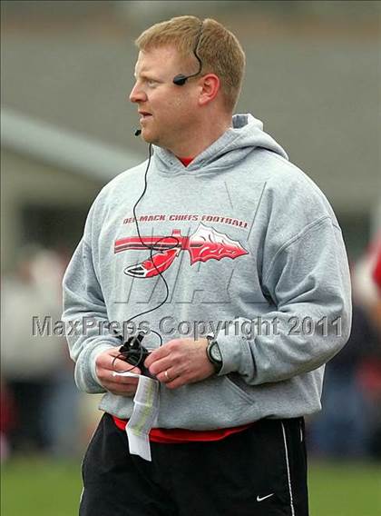 Thumbnail 2 in Deer Creek-Mackinaw vs. Clifton Central (IHSA Class 2A Quarterfinal) photogallery.
