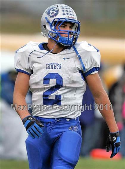 Thumbnail 2 in Deer Creek-Mackinaw vs. Clifton Central (IHSA Class 2A Quarterfinal) photogallery.