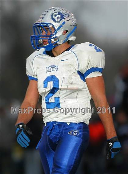 Thumbnail 1 in Deer Creek-Mackinaw vs. Clifton Central (IHSA Class 2A Quarterfinal) photogallery.