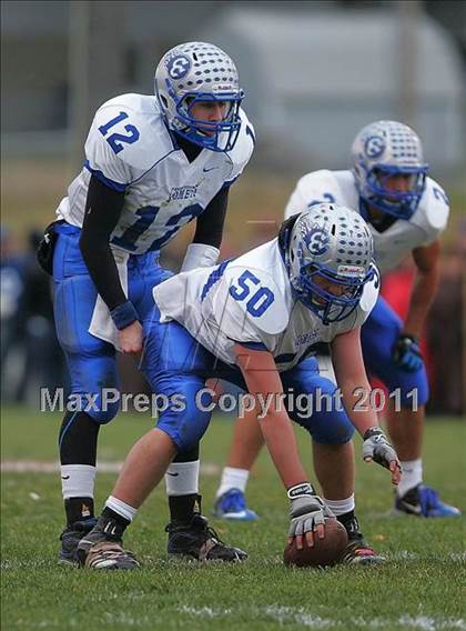 Thumbnail 2 in Deer Creek-Mackinaw vs. Clifton Central (IHSA Class 2A Quarterfinal) photogallery.