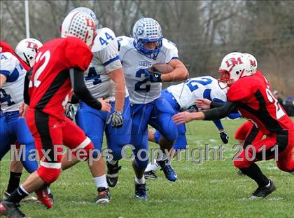 Thumbnail 2 in Deer Creek-Mackinaw vs. Clifton Central (IHSA Class 2A Quarterfinal) photogallery.