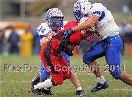 Thumbnail 3 in Deer Creek-Mackinaw vs. Clifton Central (IHSA Class 2A Quarterfinal) photogallery.