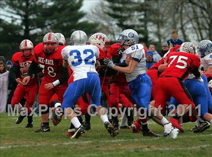 Thumbnail 1 in Deer Creek-Mackinaw vs. Clifton Central (IHSA Class 2A Quarterfinal) photogallery.