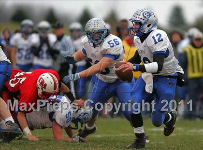 Thumbnail 2 in Deer Creek-Mackinaw vs. Clifton Central (IHSA Class 2A Quarterfinal) photogallery.