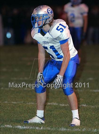 Thumbnail 3 in Deer Creek-Mackinaw vs. Clifton Central (IHSA Class 2A Quarterfinal) photogallery.