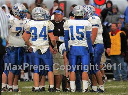 Thumbnail 2 in Deer Creek-Mackinaw vs. Clifton Central (IHSA Class 2A Quarterfinal) photogallery.