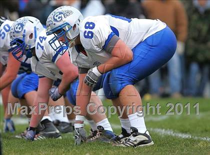 Thumbnail 2 in Deer Creek-Mackinaw vs. Clifton Central (IHSA Class 2A Quarterfinal) photogallery.