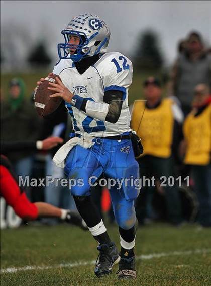 Thumbnail 1 in Deer Creek-Mackinaw vs. Clifton Central (IHSA Class 2A Quarterfinal) photogallery.