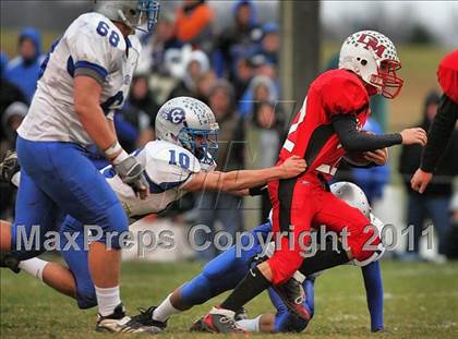 Thumbnail 1 in Deer Creek-Mackinaw vs. Clifton Central (IHSA Class 2A Quarterfinal) photogallery.