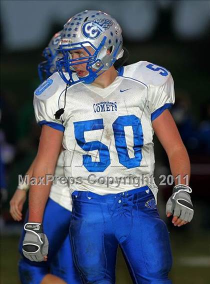Thumbnail 1 in Deer Creek-Mackinaw vs. Clifton Central (IHSA Class 2A Quarterfinal) photogallery.