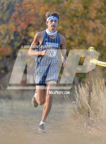 Thumbnail 2 in CHSAA Cross Country 4A Region 4 Boys photogallery.