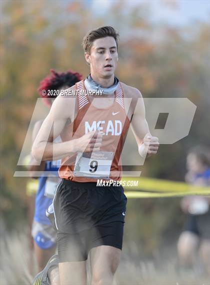 Thumbnail 3 in CHSAA Cross Country 4A Region 4 Boys photogallery.