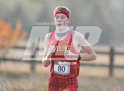 Thumbnail 2 in CHSAA Cross Country 4A Region 4 Boys photogallery.
