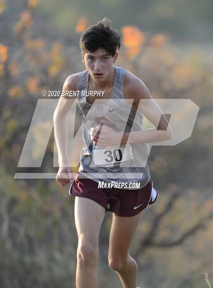 Thumbnail 1 in CHSAA Cross Country 4A Region 4 Boys photogallery.