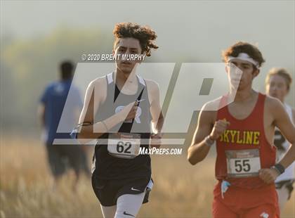 Thumbnail 2 in CHSAA Cross Country 4A Region 4 Boys photogallery.