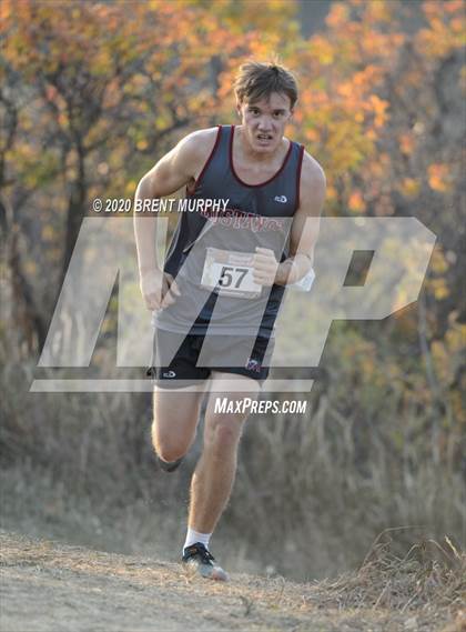 Thumbnail 2 in CHSAA Cross Country 4A Region 4 Boys photogallery.