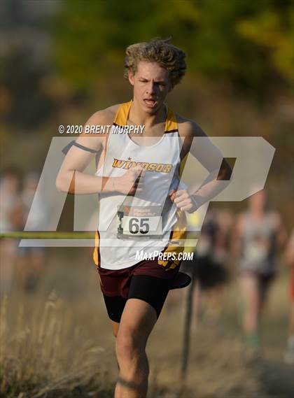 Thumbnail 2 in CHSAA Cross Country 4A Region 4 Boys photogallery.