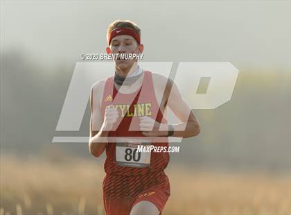 Thumbnail 2 in CHSAA Cross Country 4A Region 4 Boys photogallery.