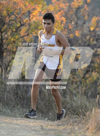 Thumbnail 1 in CHSAA Cross Country 4A Region 4 Boys photogallery.