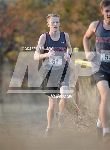 Thumbnail 1 in CHSAA Cross Country 4A Region 4 Boys photogallery.