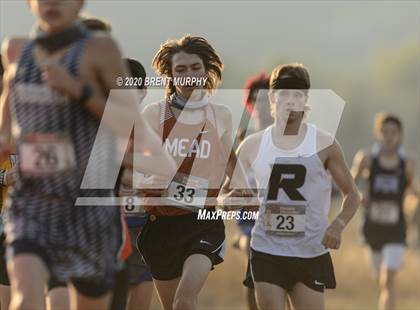 Thumbnail 2 in CHSAA Cross Country 4A Region 4 Boys photogallery.