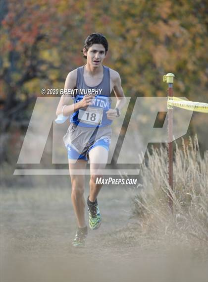 Thumbnail 3 in CHSAA Cross Country 4A Region 4 Boys photogallery.